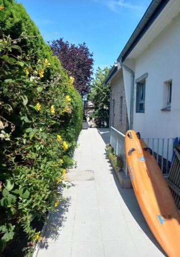 Im Bademantel An Den Strand Mit Terrasse 엑케른포르데 외부 사진