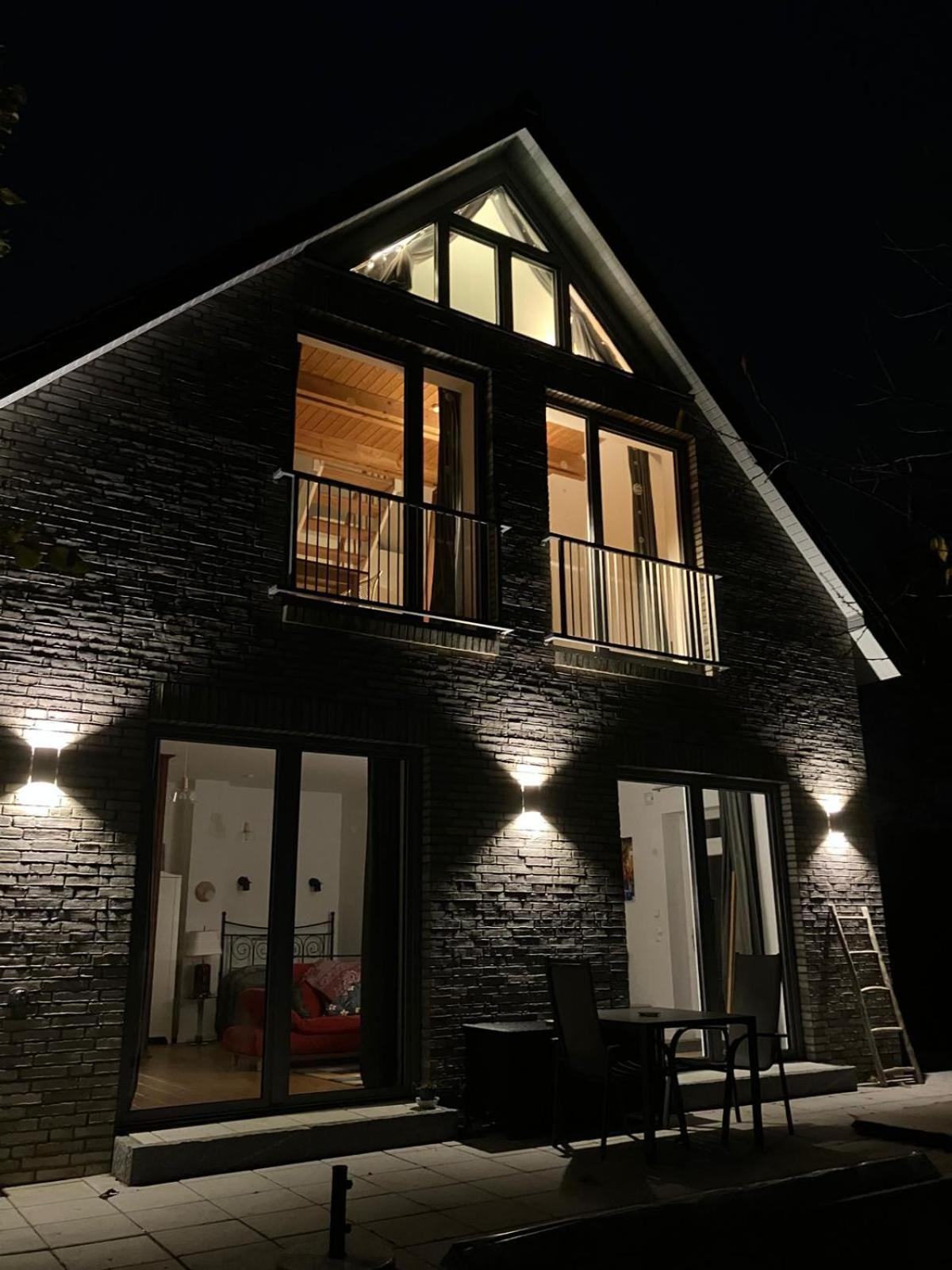 Im Bademantel An Den Strand Mit Terrasse 엑케른포르데 외부 사진